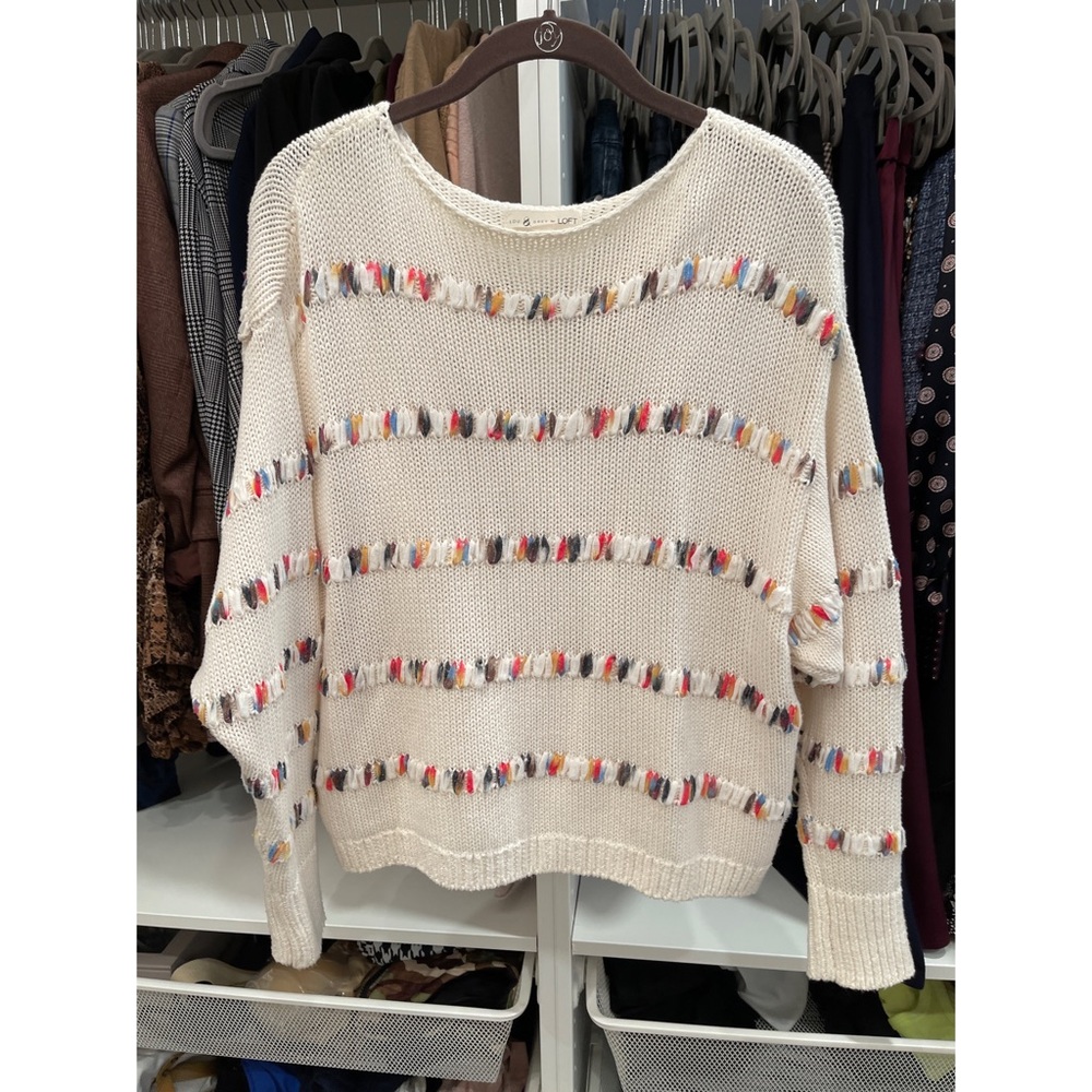 Like New Lou & Grey for Loft Boatneck Sweater